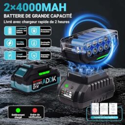 Image du fabricant 4 du Clé à Chocs Sans Fil 1000Nm