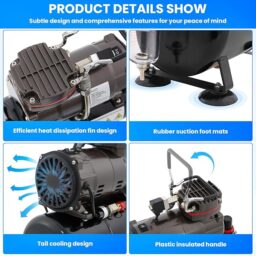 Image du fabricant 4 du Compresseur Aérographe Professionnel