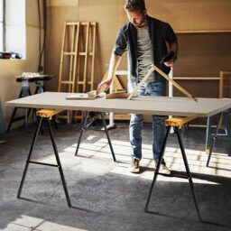 Image du fabricant 4 du COSTWAY Tréteaux Pliants Métal