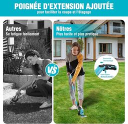 Image du fabricant 4 du DURATECH Cisaille Sculpte-Haie Électrique