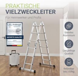 Image du fabricant 4 du Échelle Multifonctions Juskys pliante