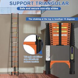 Image du fabricant 4 du Échelle télescopique 4,4m antidérapante