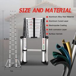 Image du fabricant 4 du Échelle télescopique aluminium 4,2m