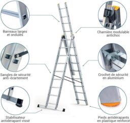 Image du fabricant 4 du Echelle transformable StablePro aluminium