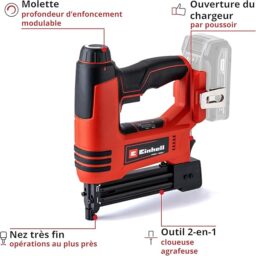 Image du fabricant 4 du Einhell Agrafeuse sans fil TE-CN 18 Li-Solo