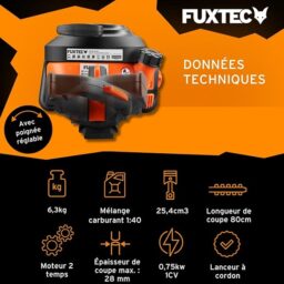 Image du fabricant 4 du Fuxtec Taille-Haies Thermique FX-MHP126