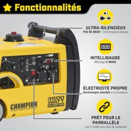 Image du fabricant 4 du Générateur essence portable Champion