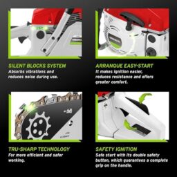 Image du fabricant 4 du GREENCUT GS620X tronçonneuse essence