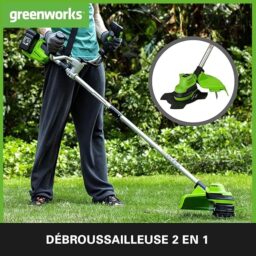 Image du fabricant 4 du Greenworks Coupe-bordure 2x24V