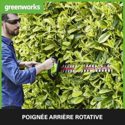 Image du fabricant 4 du Greenworks G40HT61 taille-haie batterie