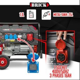 Image du fabricant 4 du Groupe électrogène max 6000W Brick
