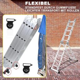 Image du fabricant 4 du Ikodm échelle multifonction aluminium