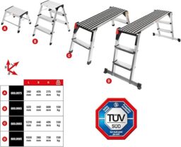 Image du fabricant 4 du Marchepied aluminium KS TOOLS
