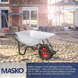 Image du fabricant 4 du MASKO® Brouette de Chantier robuste