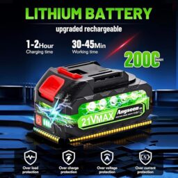 Image du fabricant 4 du Mini tronçonneuse 6 Pouces verte