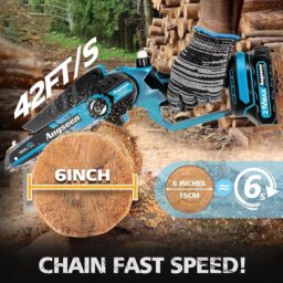 Image du fabricant 4 du Mini tronçonneuse électrique 6 pouces