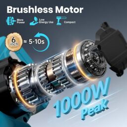 Image du fabricant 4 du Mini tronçonneuse électrique sans fil