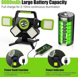 Image du fabricant 4 du Projecteur LED SYLSTAR portable