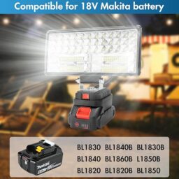 Image du fabricant 4 du Radikor Lampe LED Makita 18V