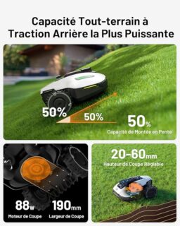 Image du fabricant 4 du Robot Tondeuse MAMMOTION YUKA Mini