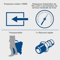 Image du fabricant 4 du Scheppach compresseur HC26Si silencieux