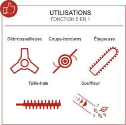 Image du fabricant 4 du Scheppach Débroussailleuse Thermique MTC42-5P