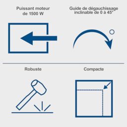 Image du fabricant 4 du Scheppach HMS1070 raboteuse compacte