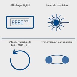 Image du fabricant 4 du Scheppach Perceuse professionnelle DP19Vario