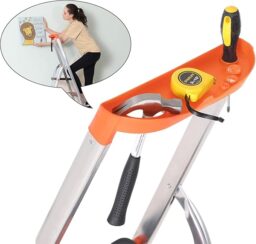 Image du fabricant 4 du SONGMICS Échelle 4 Marches pliable