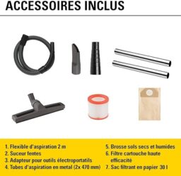 Image du fabricant 4 du STANLEY Aspirateur solides et liquides