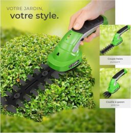 Image du fabricant 4 du tectake® Taille haie batterie