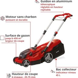 Image du fabricant 4 du Tondeuse Einhell RASARRO 36V