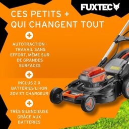Image du fabricant 4 du Tondeuse Fuxtec sans fil 40V