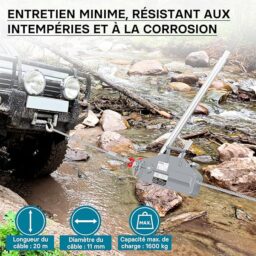 Image du fabricant 4 du Treuil câble Wiltec 1600kg