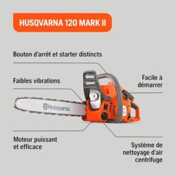 Image du fabricant 4 du Tronçonneuse Husqvarna HUSQ120-14