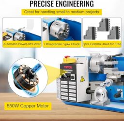 Image du fabricant 4 du VEVOR Tour à Métaux Mini