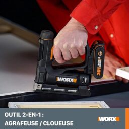 Image du fabricant 4 du WORX Agrafeuse Cloueuse sans Fil