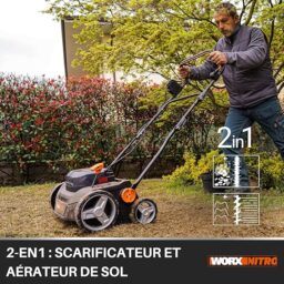 Image du fabricant 4 du WORX Scarificateur aérateur 40V