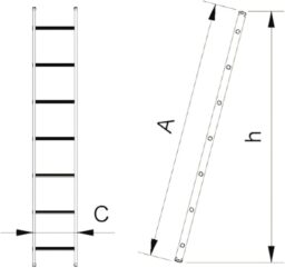 Image du fabricant 4 du XTRA Echelle aluminium 7 marches