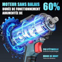 Image du fabricant 4 du Yanhama clé à choc sans fil