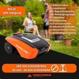 Image du fabricant 4 du Yard Force Easymow 260B robot tondeuse