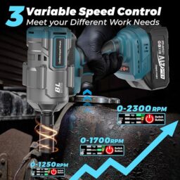 Image du fabricant 4 du Yofuly Clé à Chocs Sans Fil