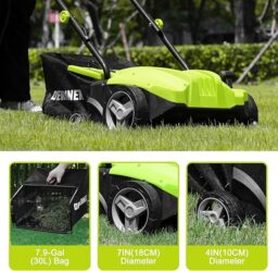 Image du fabricant 5 du DEWINNER Scarificateur Électrique 1500W