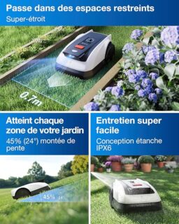 Image du fabricant 5 du ECOVACS Goat O800 RTK robot tondeuse