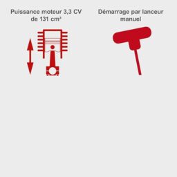 Image du fabricant 5 du Scheppach Tondeuse Essence MP132-40