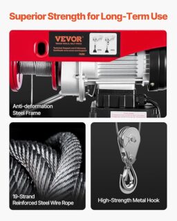 Image du fabricant 5 du VEVOR Palan électrique 200 kg