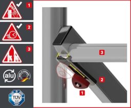 Image du fabricant 5 du ALTEC Rollfix® 2.0 échafaudage aluminium