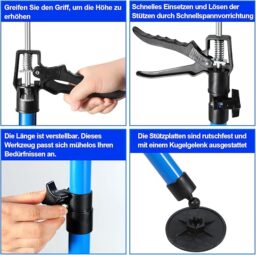 Image du fabricant 5 du Ansobea supports plafond réglables