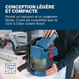 Image du fabricant 5 du Bosch aspirateur industriel GAS 18V