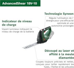 Image du fabricant 5 du Bosch Cisaille à Gazon AdvancedShear